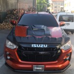 D-MAX Dragon Pack Kaput Koruma 3 Parça 2020- Uyumlu