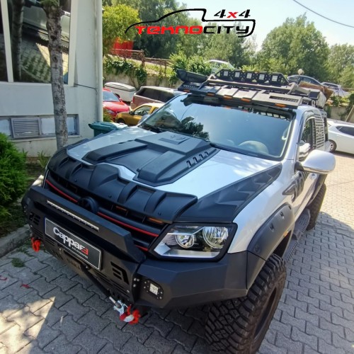 Amarok 2010 - Uyumlu- Dragon Pack Kaput Koruma 3 Parça